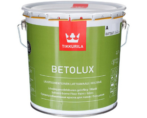 Эмаль для пола Tikkurila Betolux цвет белый 2.7 л, база A